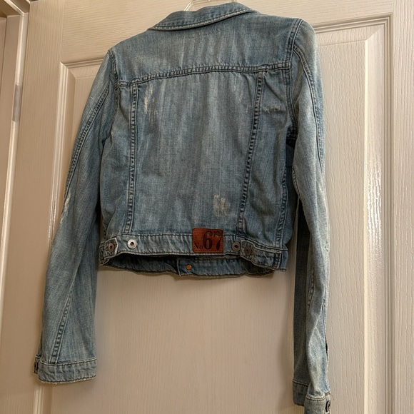 Distressed Ralph Lauren Jean Jacket - Picture 4 of 4